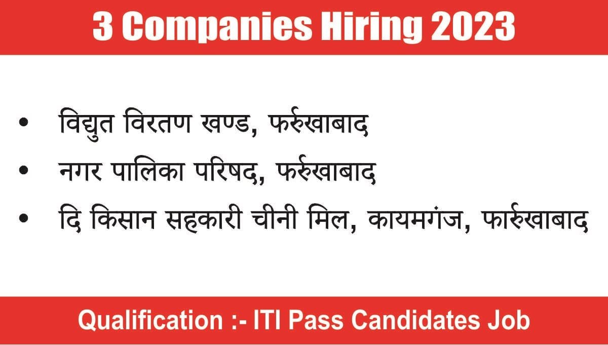 3 Companies Hiring 2023