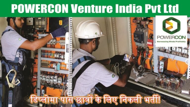 POWERCON Venture India Pvt Ltd Hiring 2023