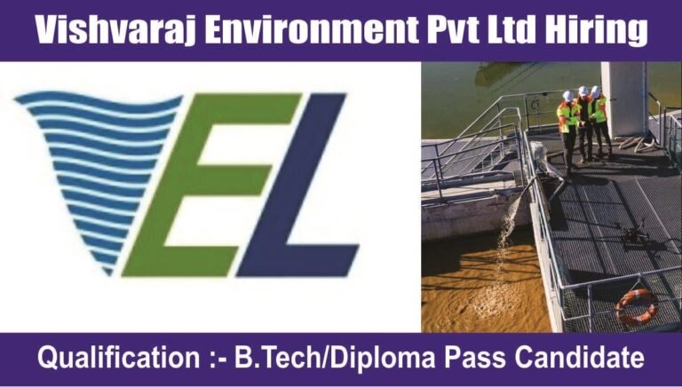 Vishvaraj Environment Pvt Ltd Hiring 2023