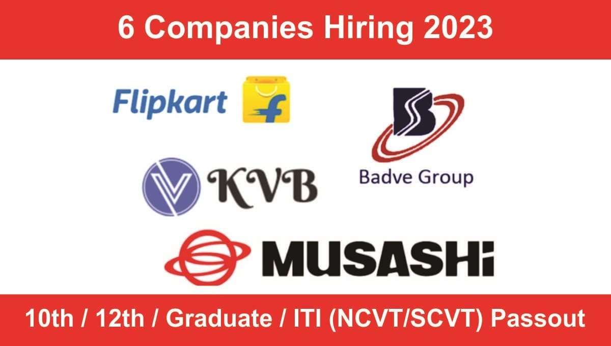 6 Companies Hiring 2023