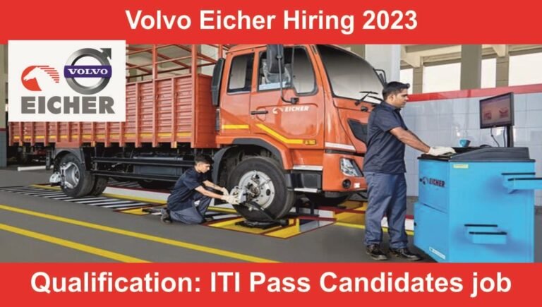 Volvo Eicher Hiring 2023