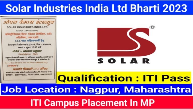 ITI Campus Placement In MP