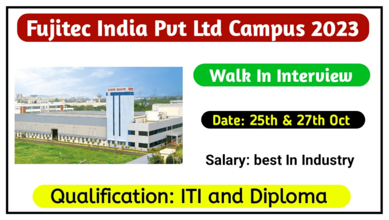 Fujitec India Pvt Ltd Campus 2023