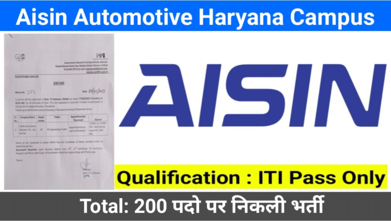AISIN Automotive Haryana Pvt Ltd Campus 2023