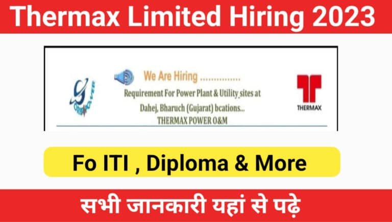 Thermax Limited Hiring 2023