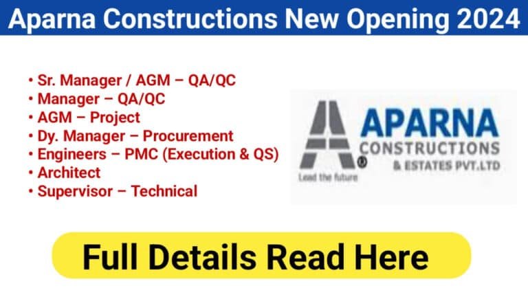 Aparna Constructions New Opening 2024