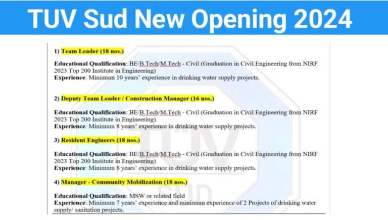 TUV Sud New Opening 2024