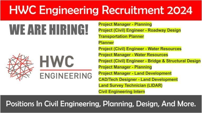 HWC Engineering Recruitment 2024