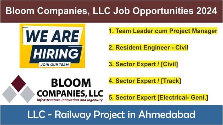 Bloom Companies LLC Job Opportunities 2024