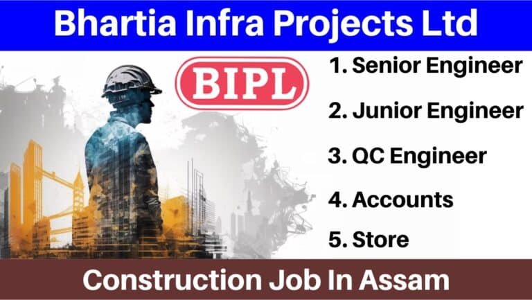 Bhartia Infra Projects Ltd Recruitment 2024