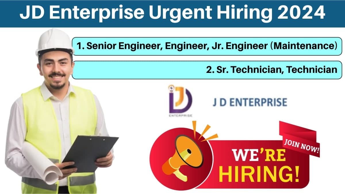 JD Enterprise Recruitment 2024