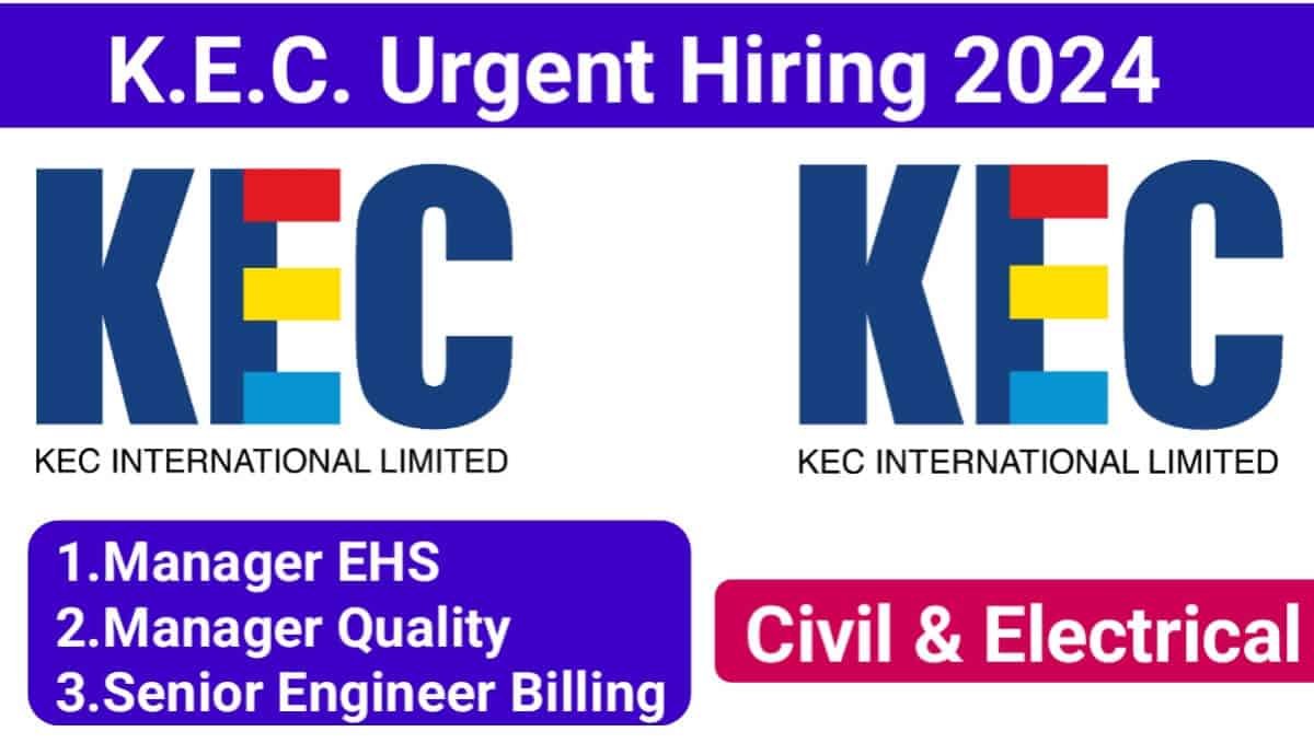 KEC International Limited New Opening 2024