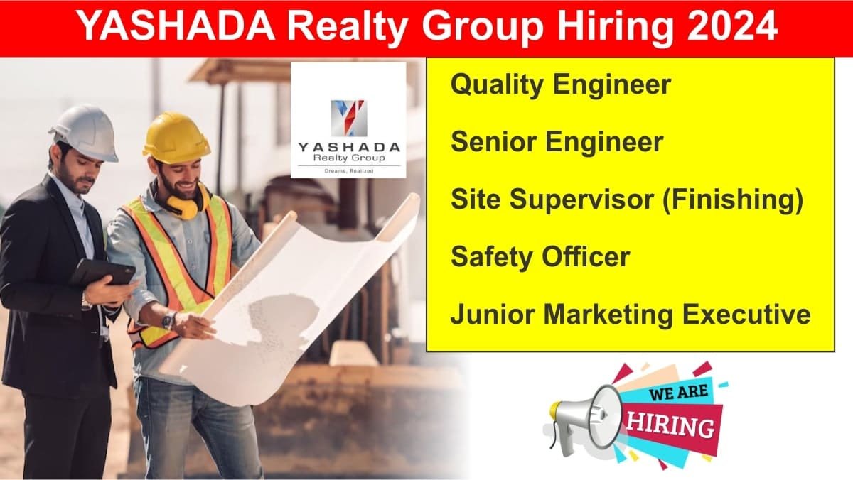 YASHADA Realty Group Hiring 2024
