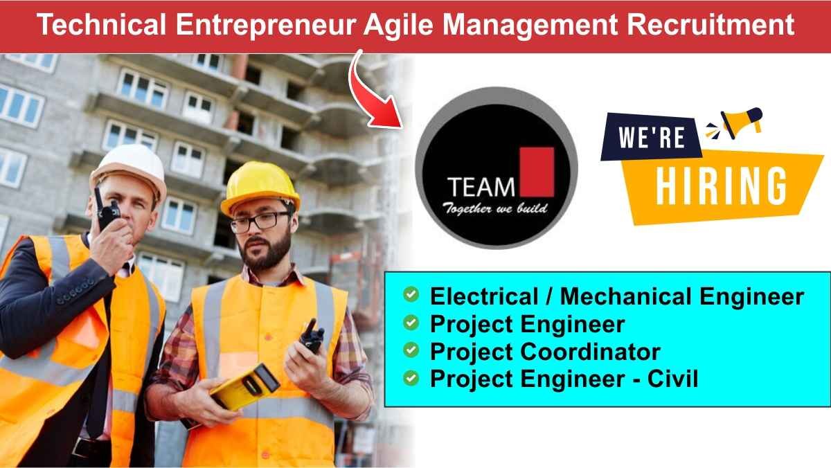 Technical Entrepreneur Agile Management Recruitment