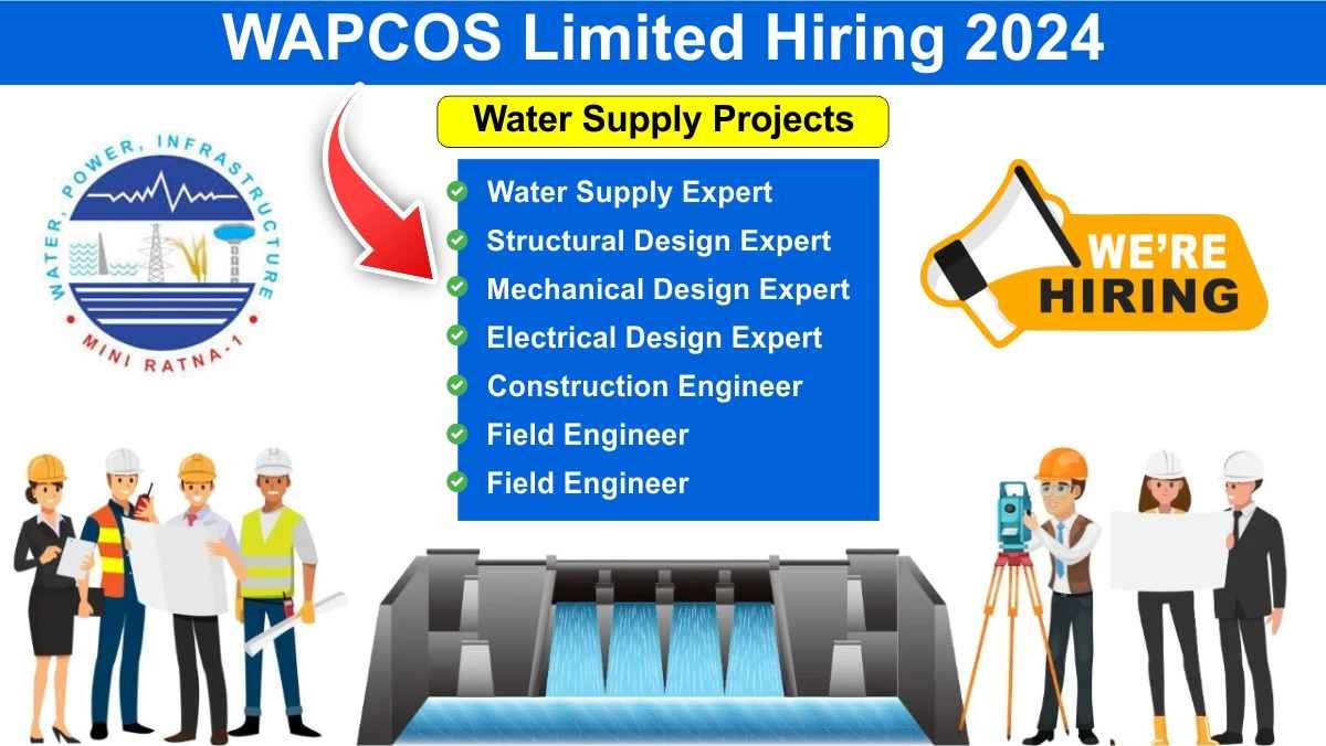 WAPCOS Limited Hiring 2024