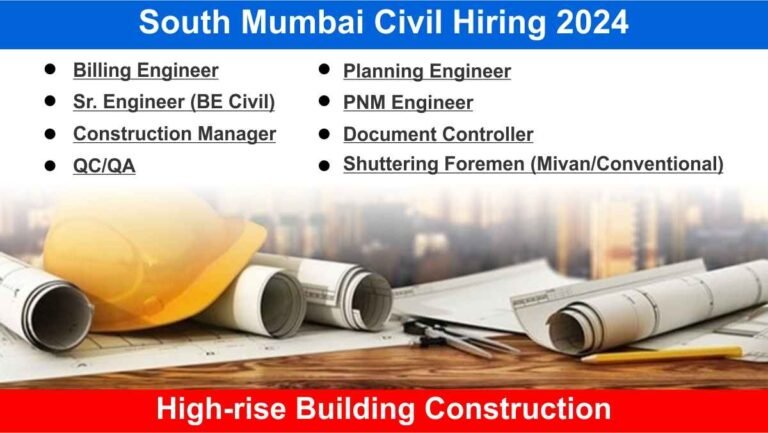 South Mumbai Civil Hiring 2024