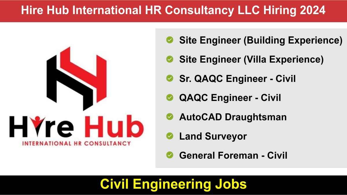 Hire Hub International HR Consultancy LLC Hiring 2024