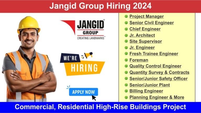 Jangid Group Hiring 2024