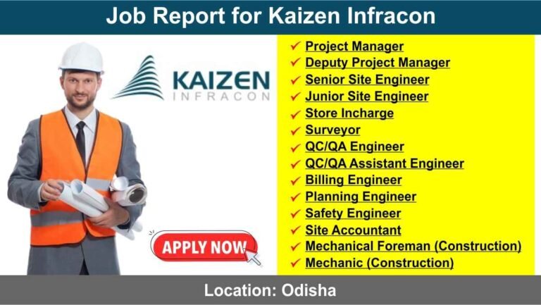 Job Report for Kaizen Infracon