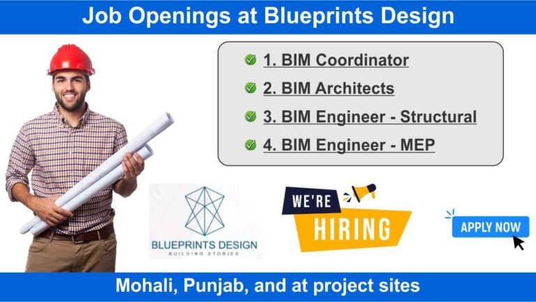 Job Openings at Blueprints Design