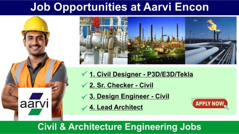 Job Opportunities at Aarvi Encon