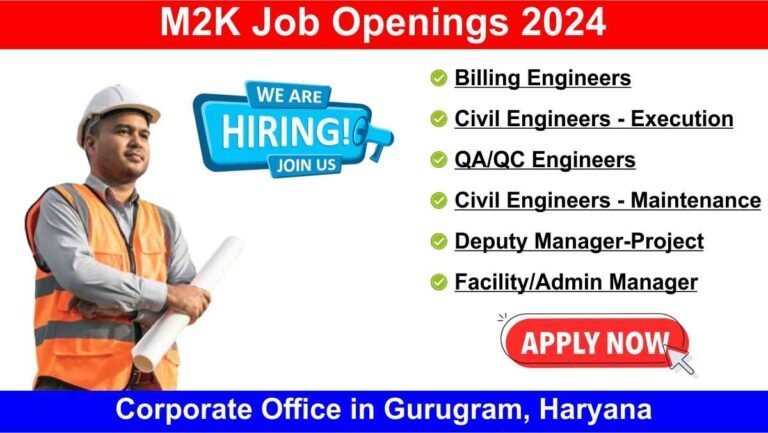 M2K Job Openings 2024