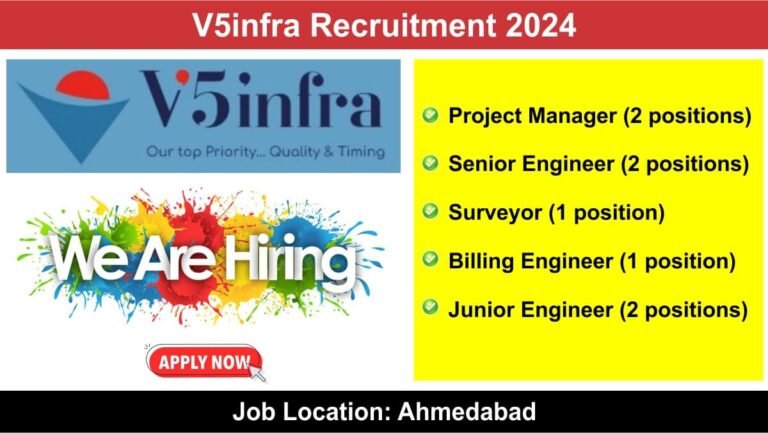 V5infra Recruitment 2024