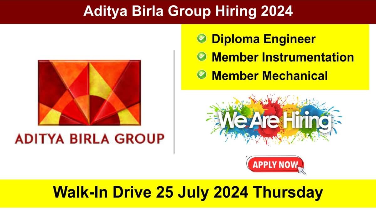 Aditya Birla Group Hiring 2024