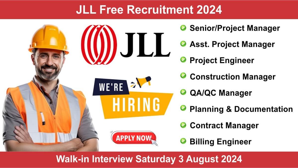 JLL Free Recruitment 2024