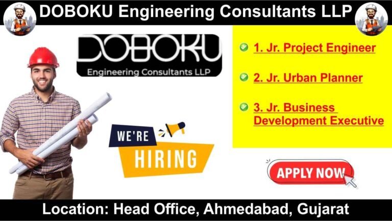 DOBOKU Engineering Consultants LLP Hiring 2024