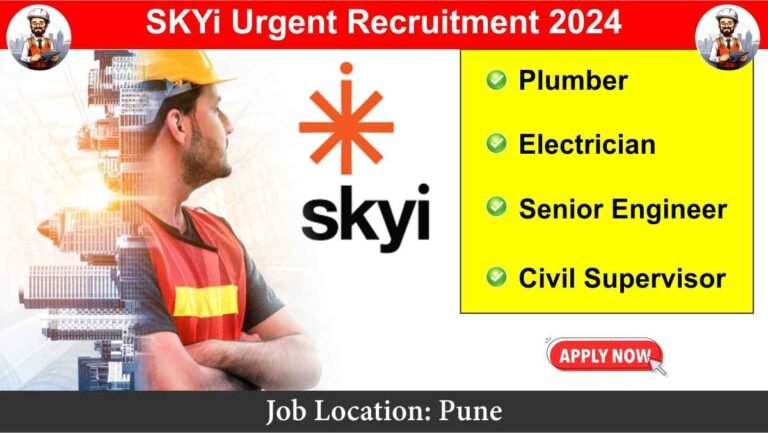 SKYi Urgent Recruitment 2024