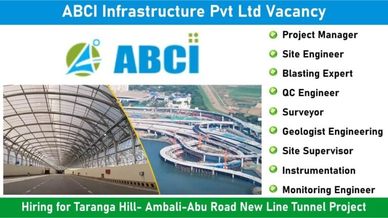 ABCI Infrastructure Pvt Ltd Vacancy