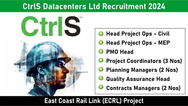 CtrlS Datacenters Ltd Vacancy