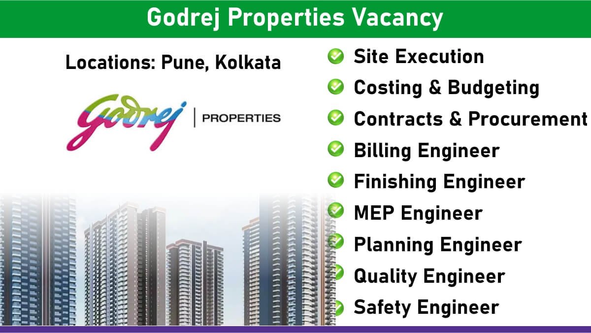 Godrej Properties Vacancy