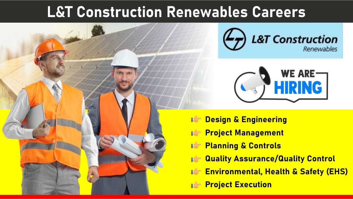 L&T Construction Renewables Careers