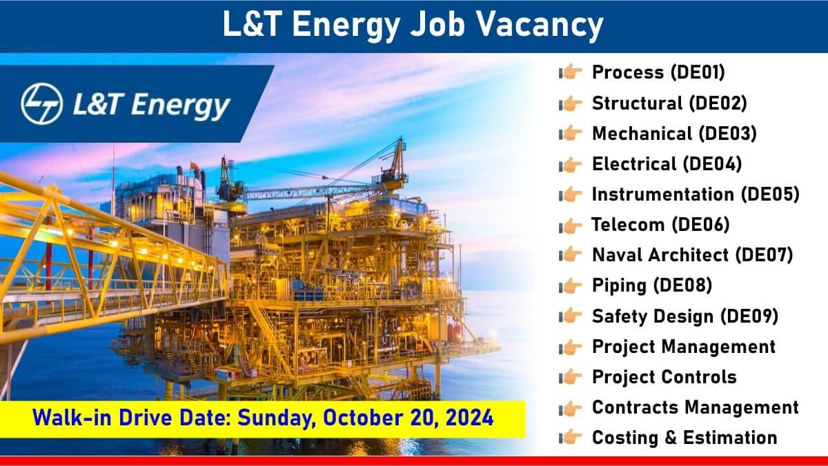 L&T Energy Job Vacancy