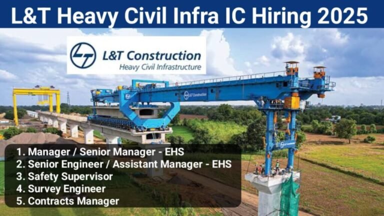 L&T Heavy Civil Infra IC Hiring 2025