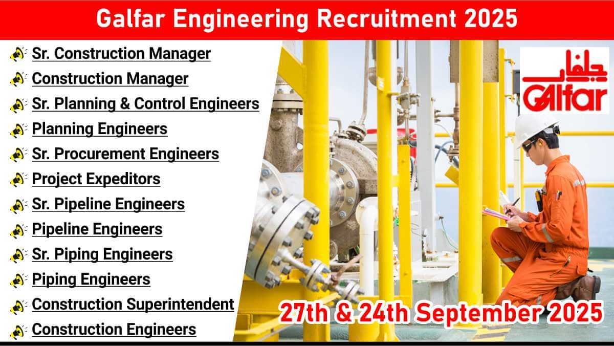 Galfar Engineering & Contracting WLL Emirates | ITI, Diploma and Degree