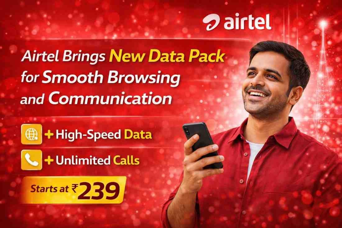 Airtel Brings New Data Pack for Smooth Browsing and Communication