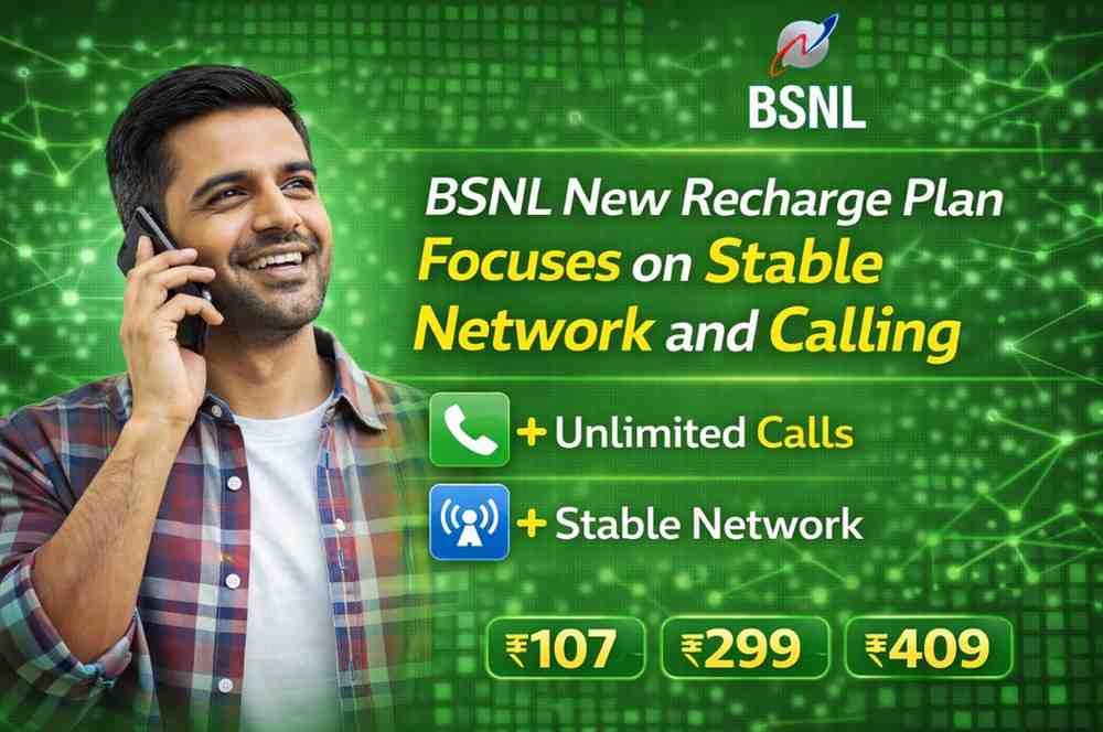 BSNL New Recharge Plan Focuses on Stable Network and Calling
