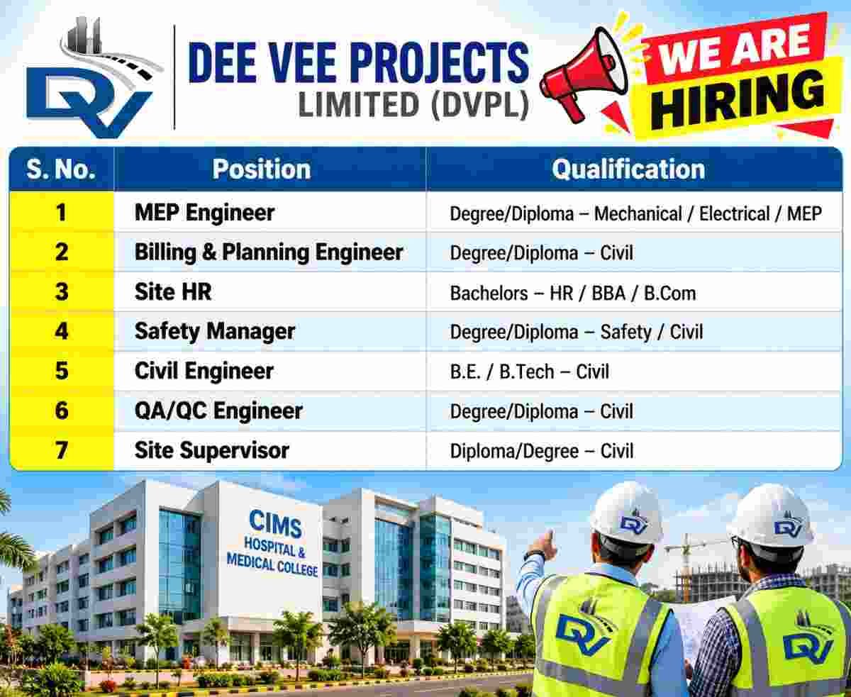 DVPL Hiring for Construction Professionals 50kb